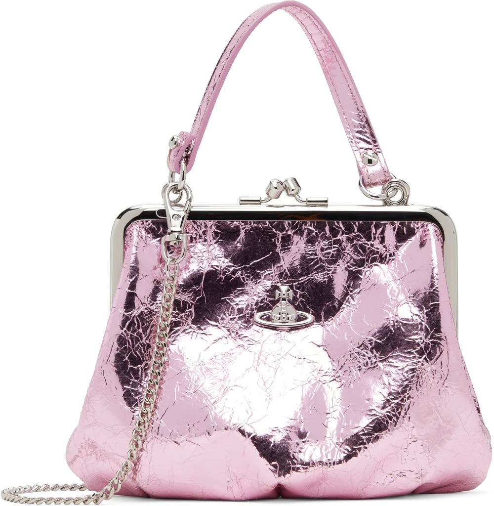Vivienne Westwood Pink Granny Frame Bag