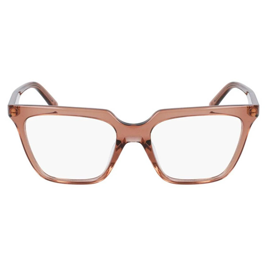 MCM MCM Women's Eyeglasses - Camel Square Full-Rim Zyl Frame Clear Lens | MCM2716 260 2