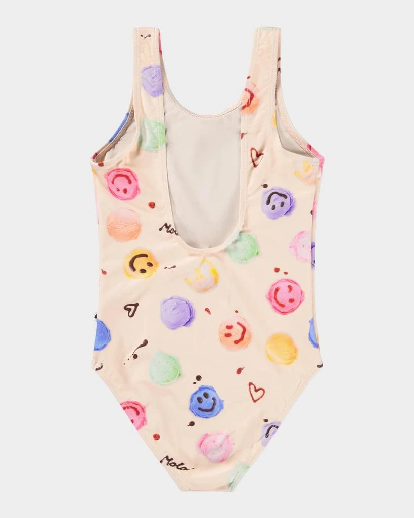 MOLO Girl's Nika One-Piece Swimsuit, Size 3-10 2
