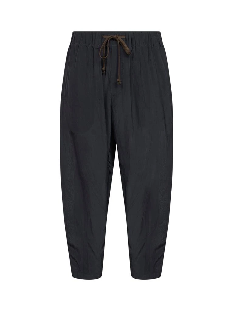 Uma Wang UMA WANG | Navy blue viscose pajama-style trousers | Man | S
