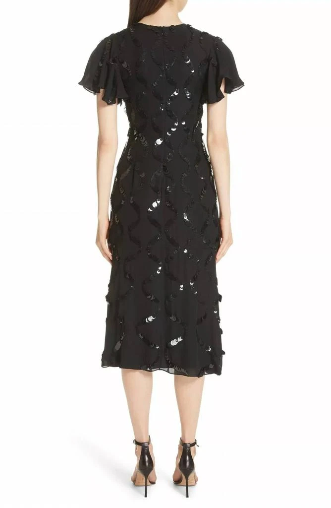 Sachin & Babi Sachin & Babi - Sophia Sequin Silk A Line Flare Dress 3