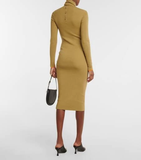 Live The Process Fortis ribbed-knit turtleneck dress 3