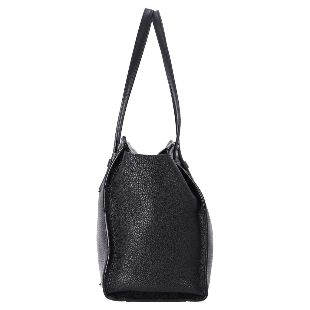 Salvatore Ferragamo Ferragamo Pebbled Medium Amy Tote in Black Leather 2