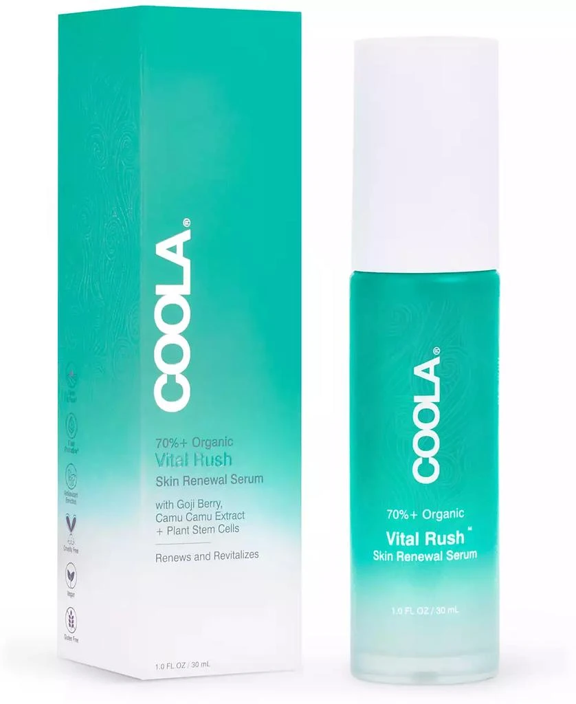 Coola Vital Rush Skin Renewal Serum, 1 oz. 1