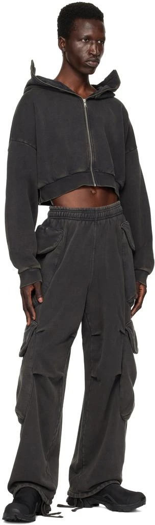 Entire Studios Black Heavy Gocar Cargo Pants 4
