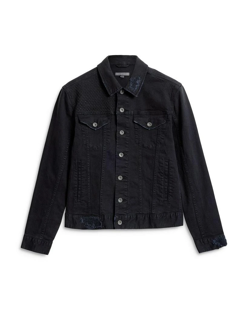 John Varvatos Wesley Distressed Trucker Jacket 7
