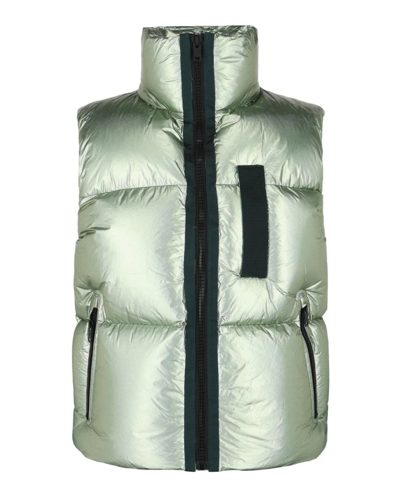Givenchy Metallic-Finish Down Puffer Vest 1