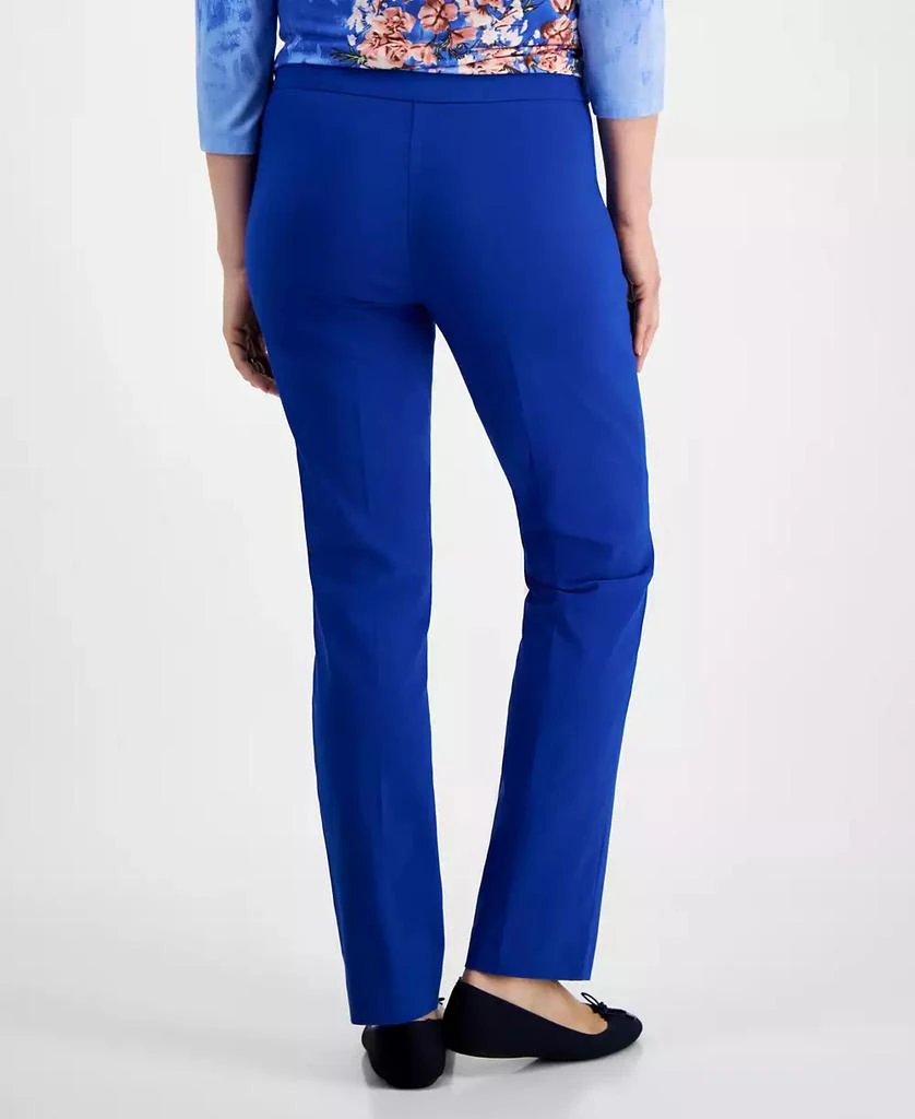 JM Collection Petite Studded-Rivet Straight-Leg Pants, Petite & Petite Short, Created for Macy's 2