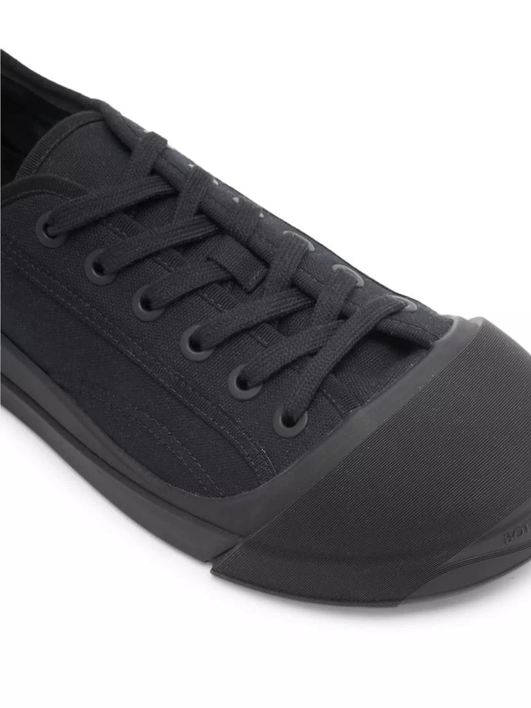 Bottega Veneta Vulcan Canvas Lace-Up Low-Top Sneakers 6