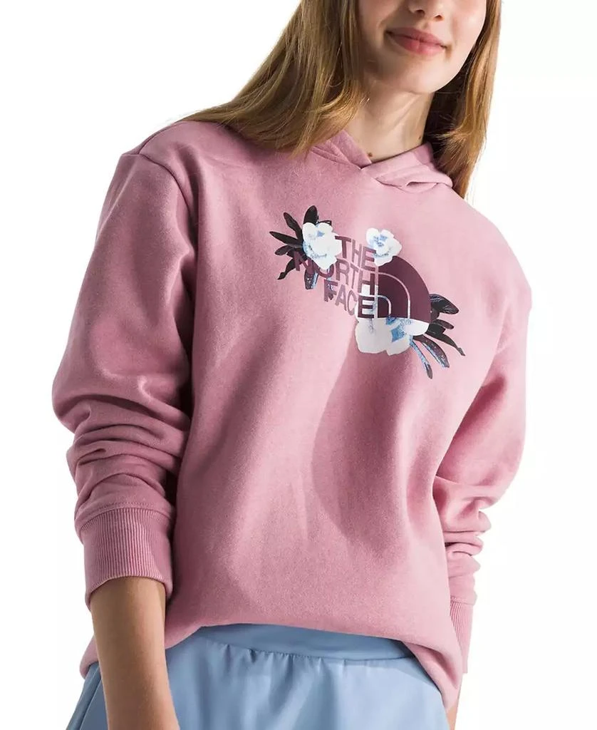The North Face Big Girls Winter Floral Camp Pullover Hoodie 3