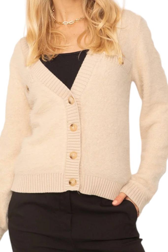 Central Park West Central Park West - Kaylen Eyelash Cardigan