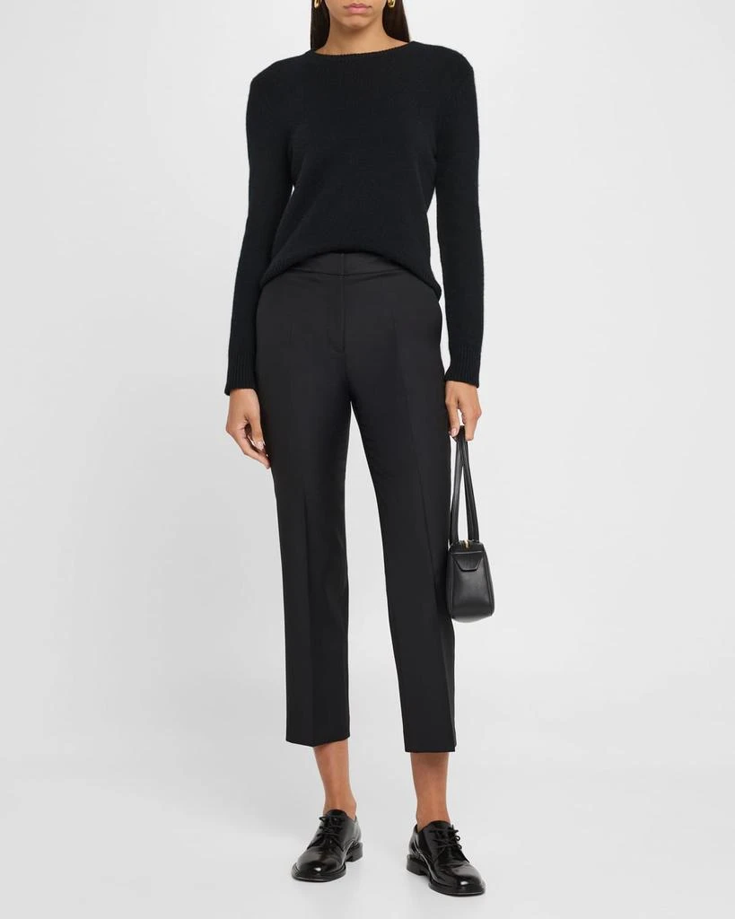 Loulou Studio Sofe Cropped Trousers 2