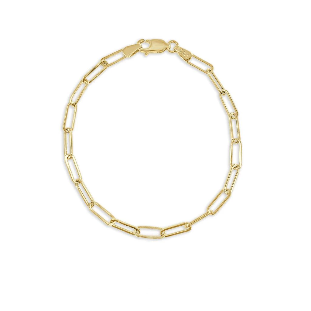 Sabrina Designs 14k Gold Paperclip Link Bracelet 8