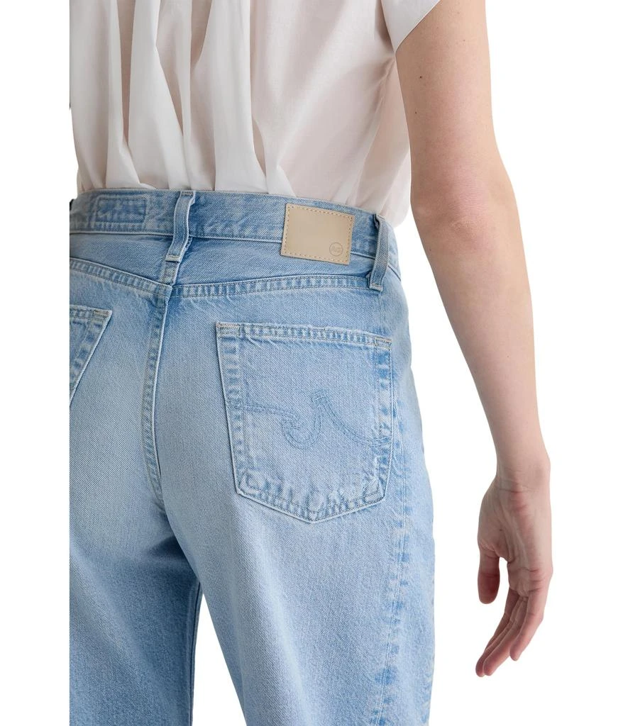 AG Jeans Hattie High-Rise Barrel in Allusion Destructed 5