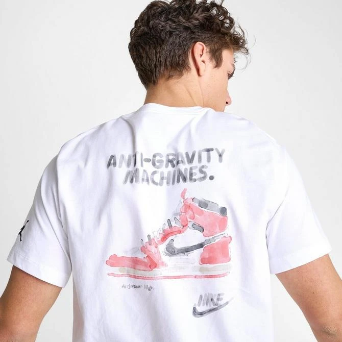 Jordan Men's Jordan Brand Watercolor Graphic T-Shirt 5
