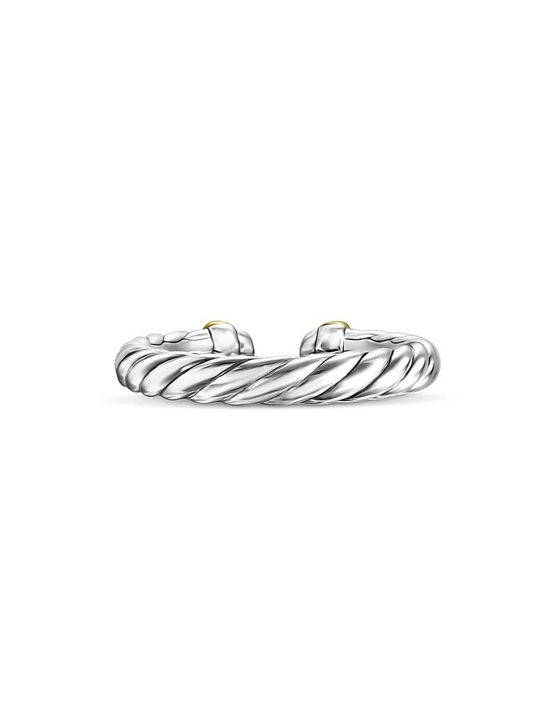 David Yurman Petite Cable Ring in Sterling Silver 6