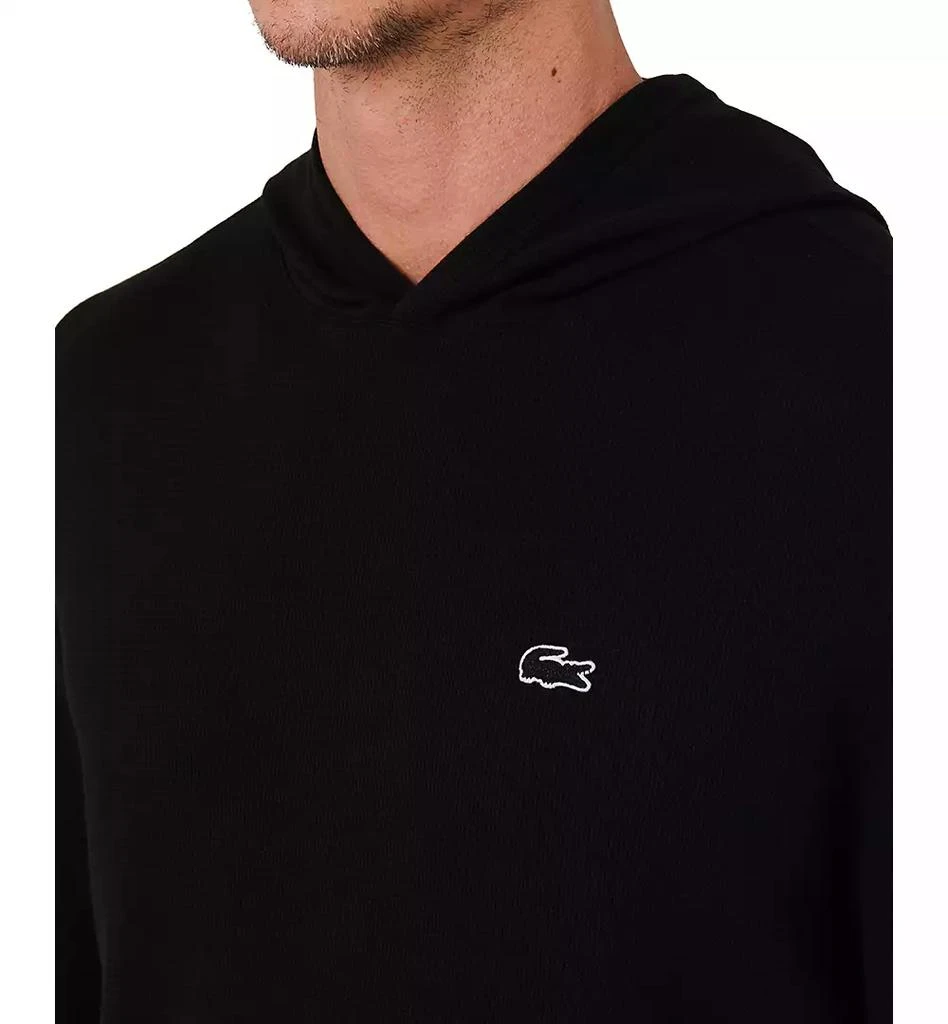 Lacoste Men's Thermal Sleep Waffle Hoodie 4