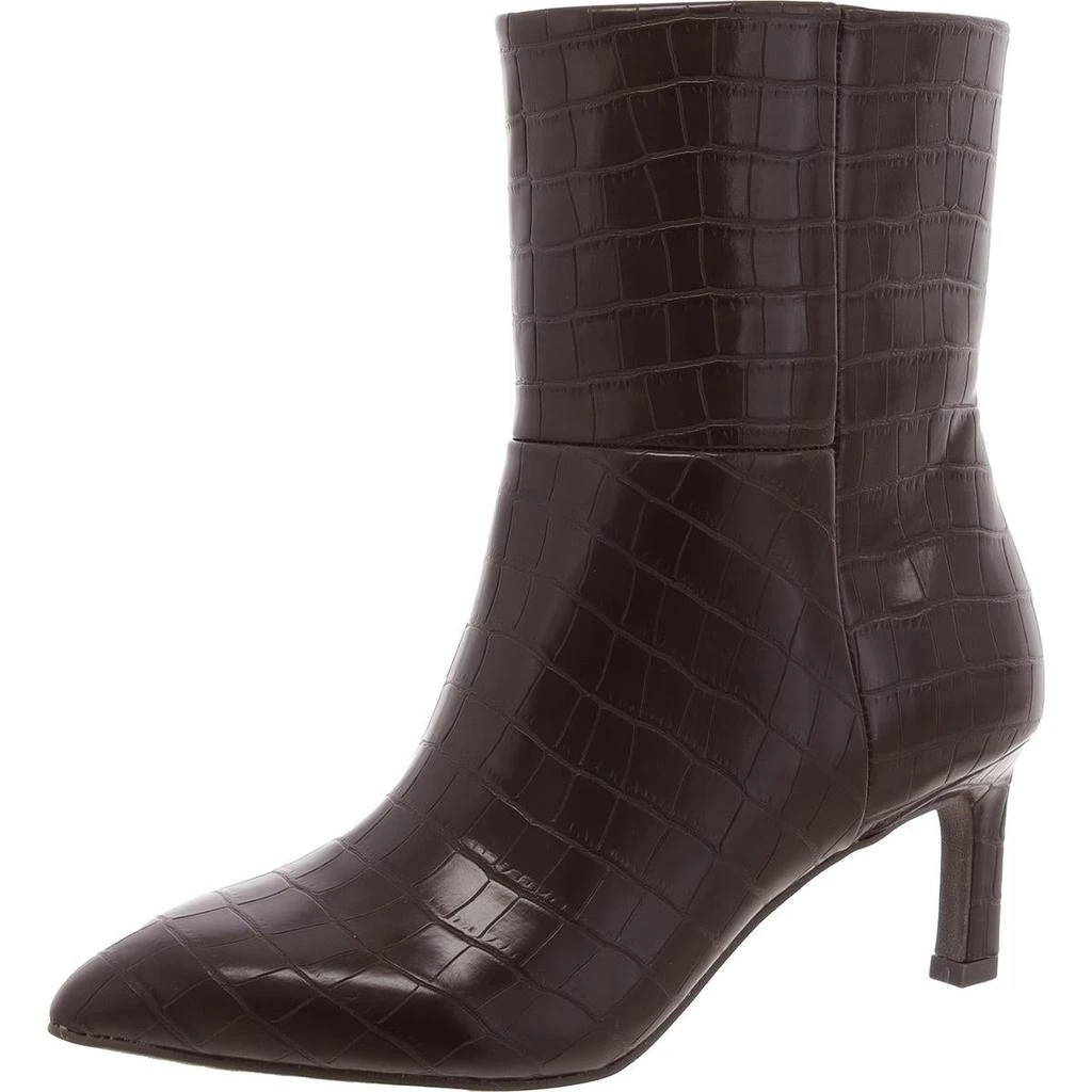 Dolce Vita Gradie Womens Faux Leather Kitten Heel Ankle Boots 1