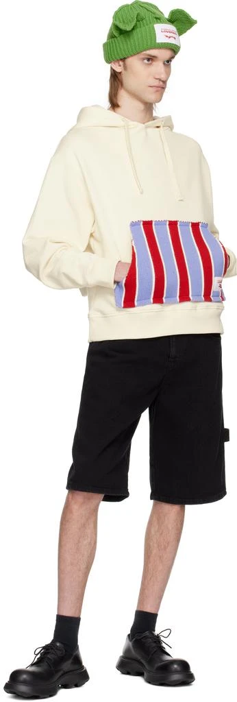 Charles Jeffrey Loverboy Off-White Patch Rabbit Ears Hoodie 4