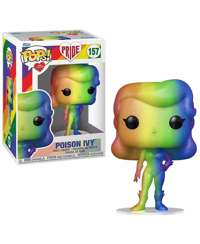 Funko Pop Heroes DC Pride Collectors Set Rainbow Glitter 3 Figure Set Harley Quinn Poison Ivy Robin 3