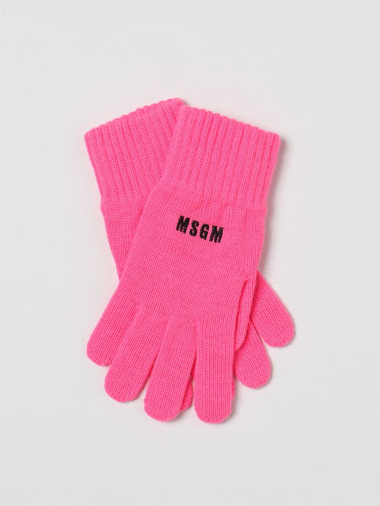 MSGM MSGM gloves in wool blend