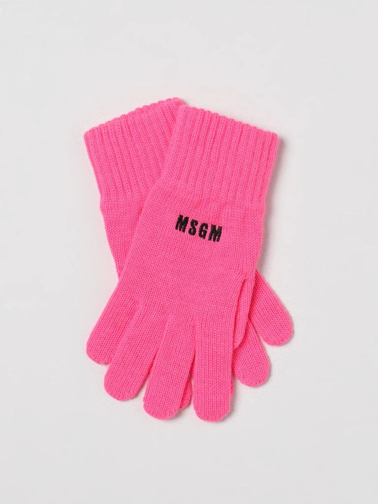 MSGM MSGM gloves in wool blend 1