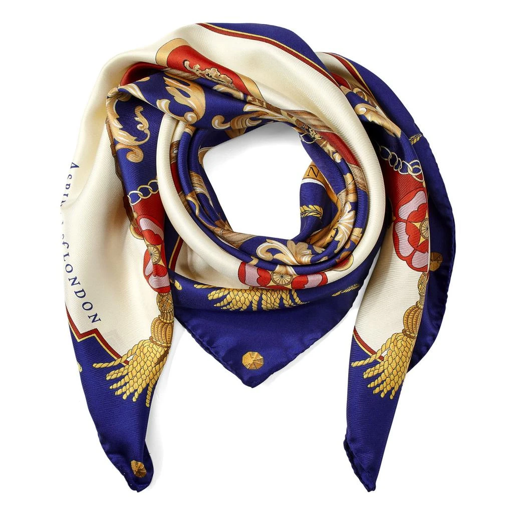 Aspinal of London Aspinal signature silk scarf 3