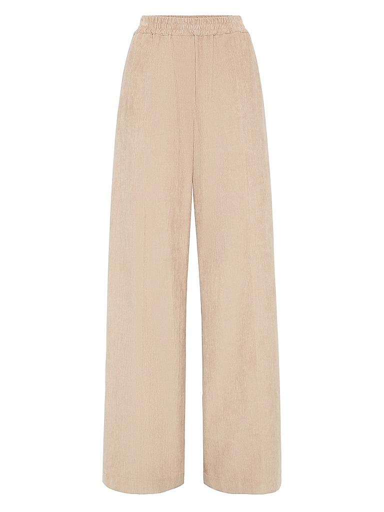 Brunello Cucinelli Comfort Cotton Narrow Wale Corduroy Loose Track Trousers
