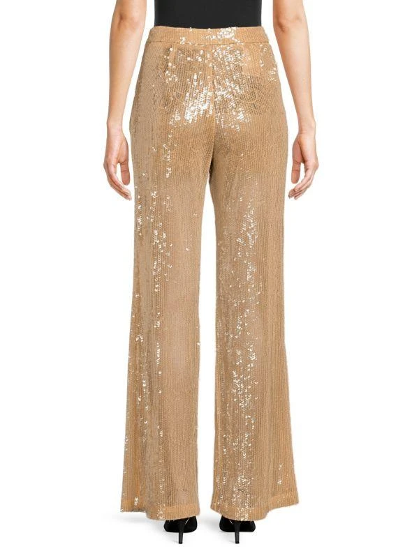 BCBG Wide Leg Sequin Pants 2