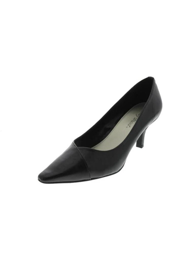 Easy Street Chiffon Womens Faux Leather Super Flex Pumps 1
