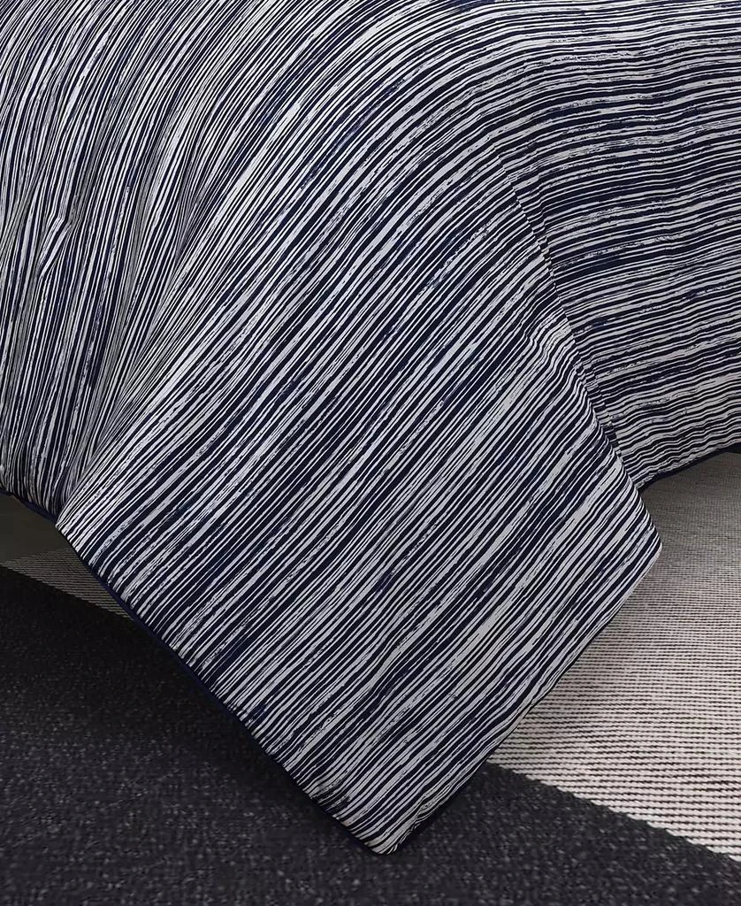 Royal Court Dalton Sleek Stripe 3-Pc. Comforter Set 4