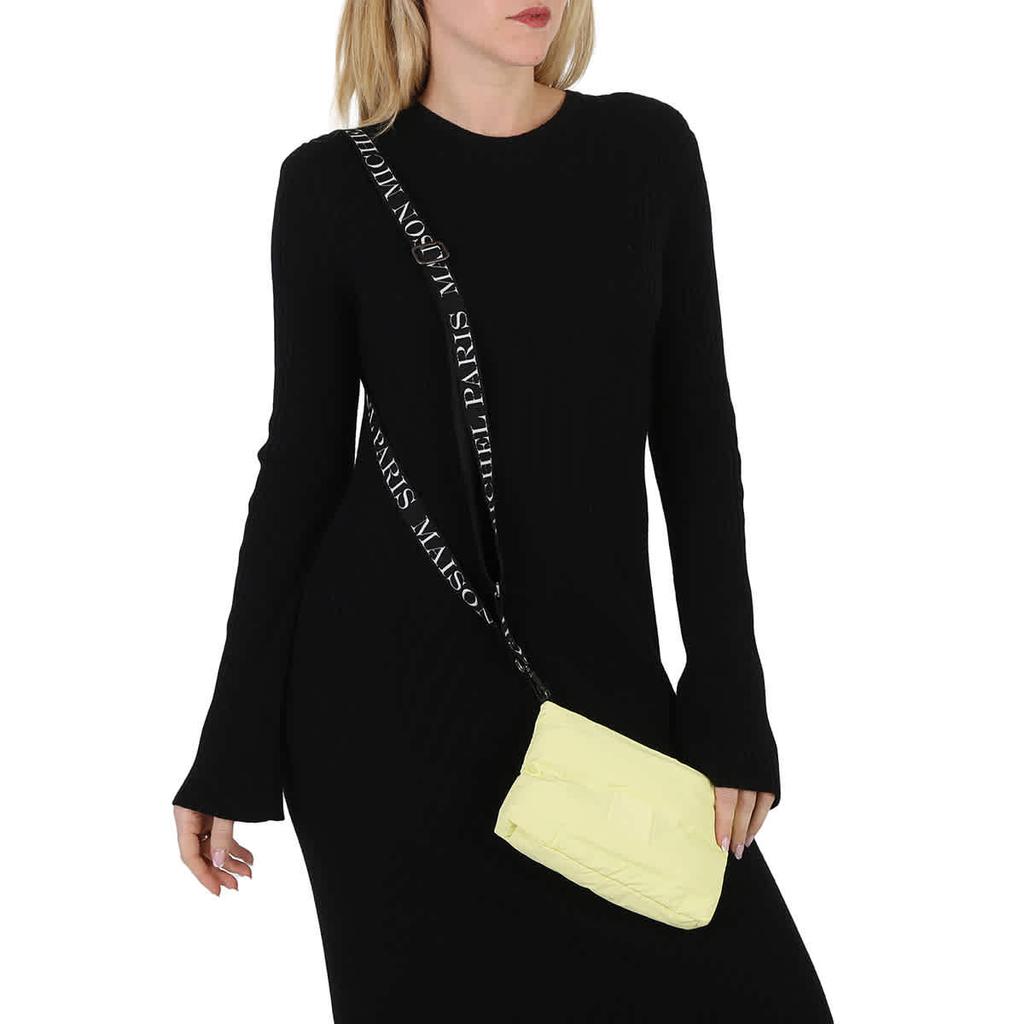 MAISON MICHEL Multi Ladies Martine Logo Shoulder Strap