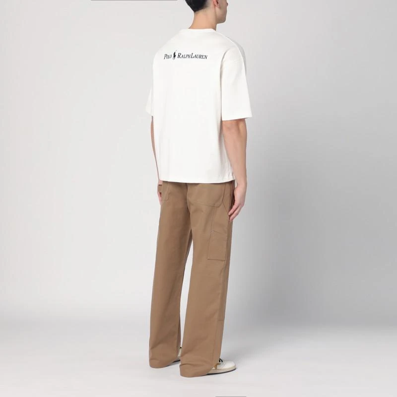 Ralph Lauren White Relaxed-Fit T-shirt with logo 2