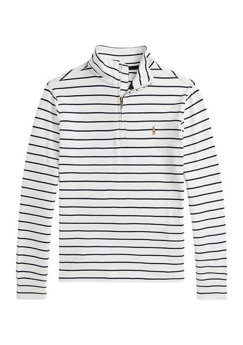 Ralph Lauren Lauren Childrenswear Boys 8 20 Striped Cotton 1 4 Zip Pullover