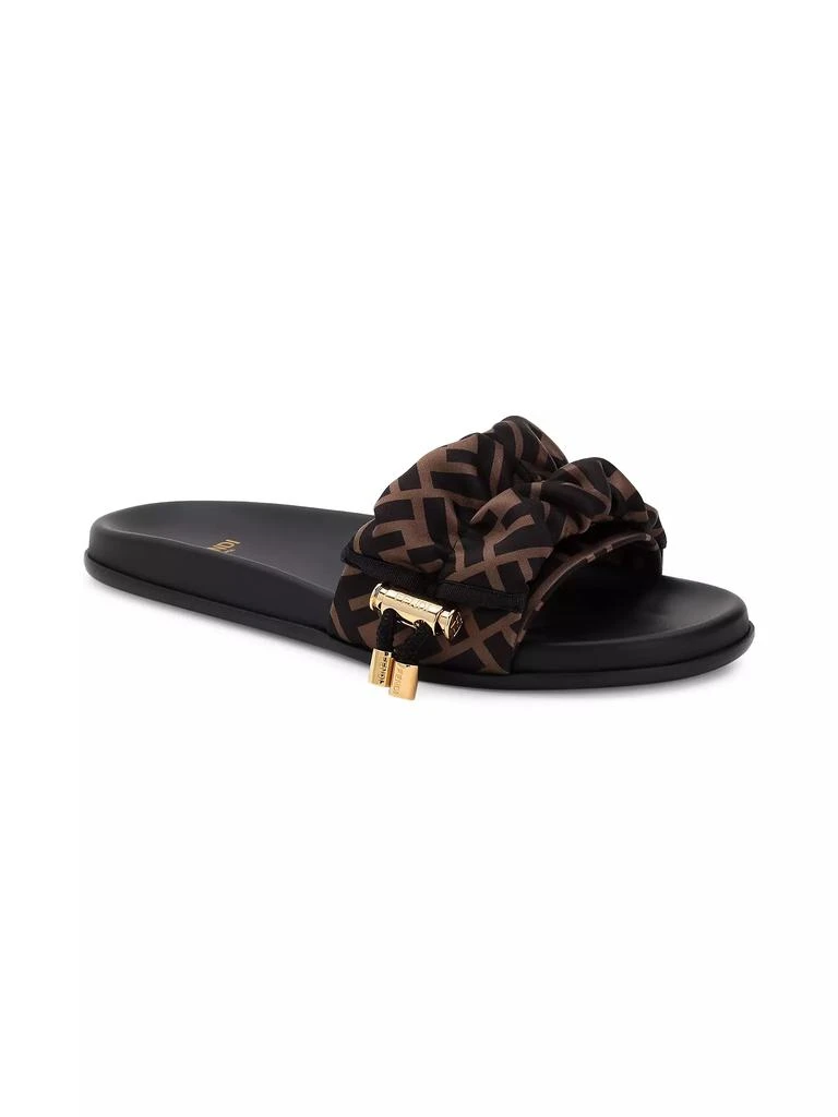 Fendi Logo Slide Sandals 1