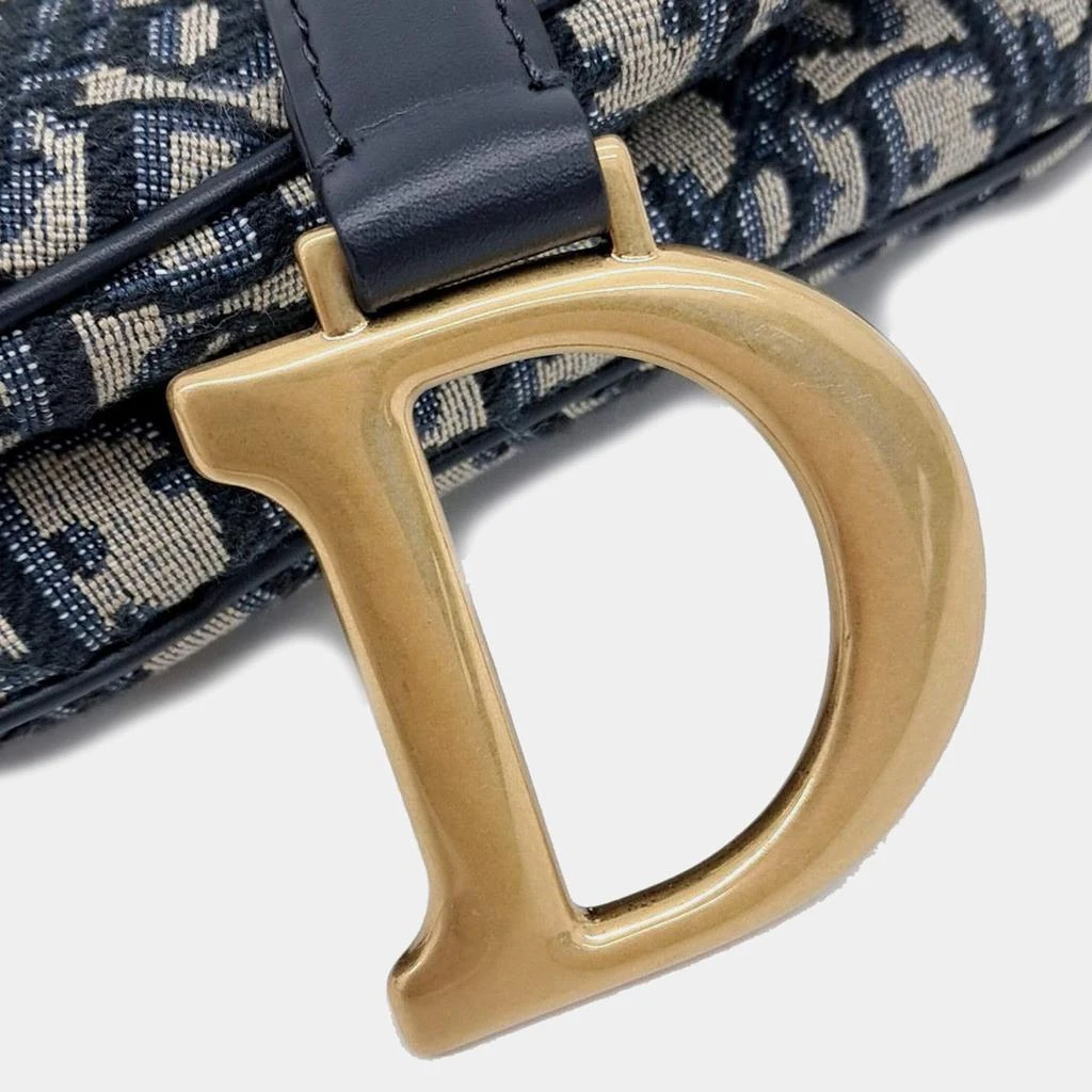 Dior Christian Dior Oblique Saddle Strap Bag 4