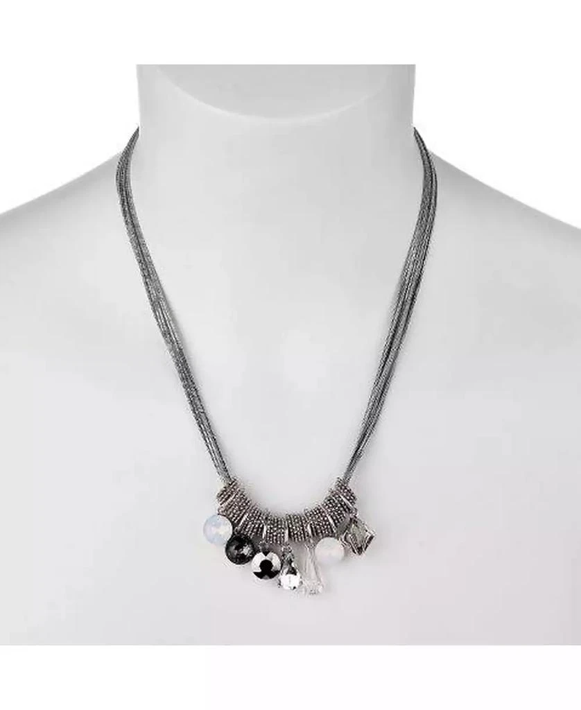 Nicole Miller Cluster Necklace 4