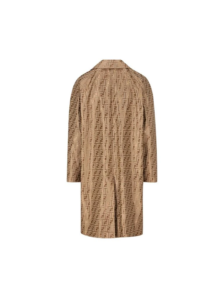 Fendi Fendi FF Printed Long Sleeved Coat 2