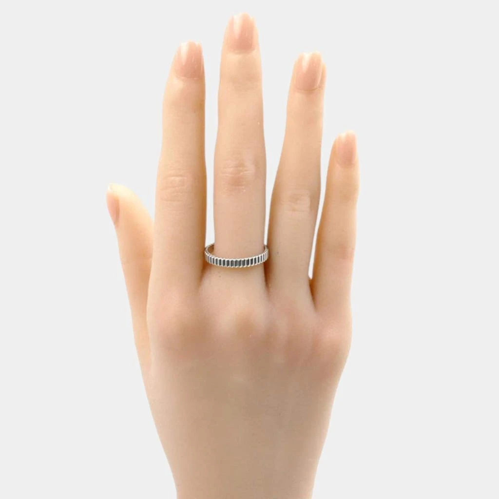 Boucheron Boucheron 18K White Gold Quatre Grosgrain Ring EU 60 7