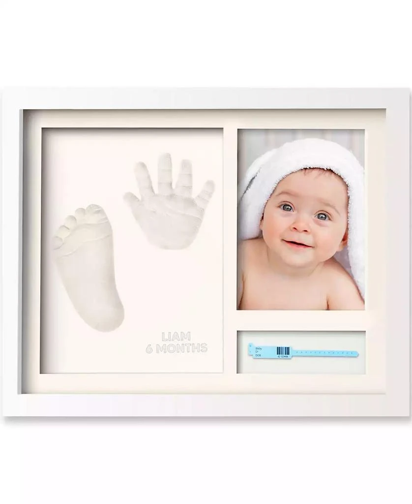 KeaBabies Noel Baby Hand and Footprint Kit, Personalized Baby Keepsake Picture Frame, Newborn Handprint Kit for Boy, Girl