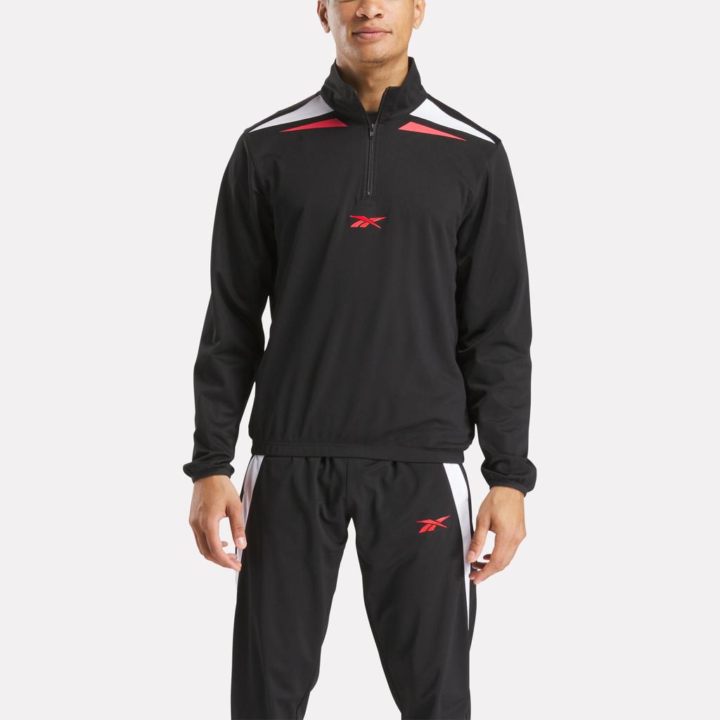 Reebok Men's Soccer 1/4 Zip Top