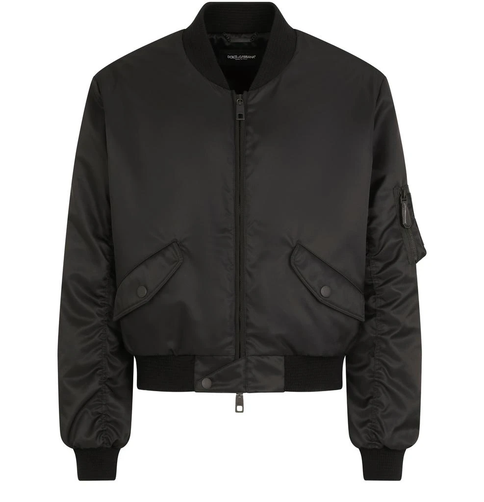 Dolce & Gabbana Nylon jacket with branded plate 2