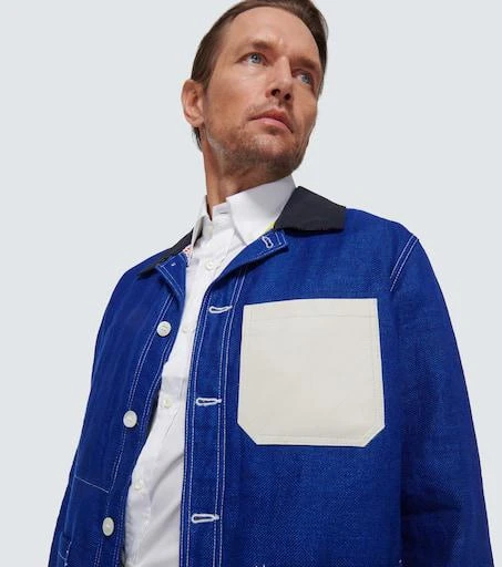 Junya Watanabe x Roy Lichtenstein linen and cotton jacket 5