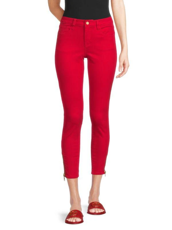 Etienne Marcel Skinny Fit Cropped Jeans 1