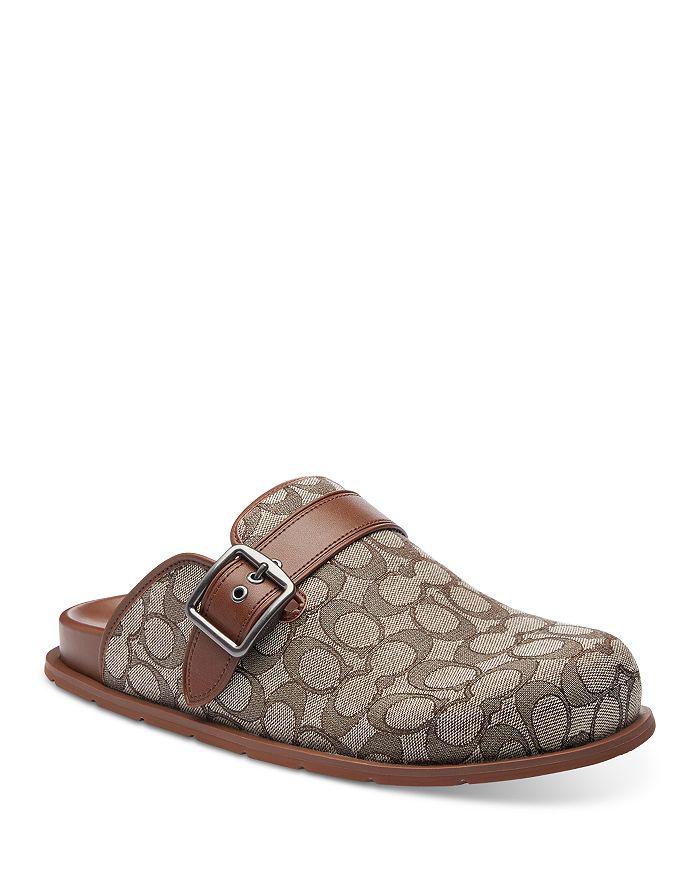 Coach Men's Signature Clog Slides - Sandals - Free Shipping
