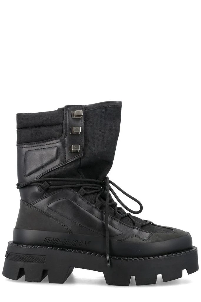 Misbhv Misbhv Ibiza Monogram Lace-Up Boots 1