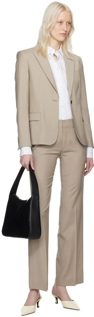 FILIPPA K Taupe Bootcut Trousers 4