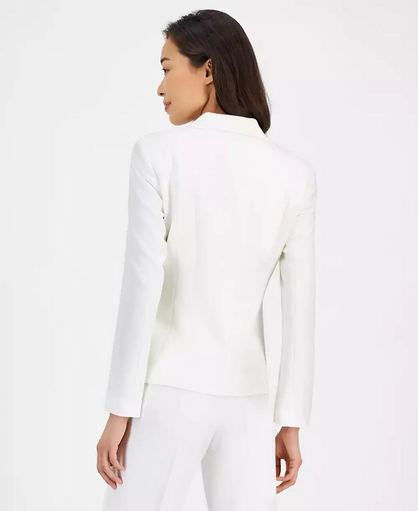 Kasper Crepe One-Button Blazer, Regular & Petite 4
