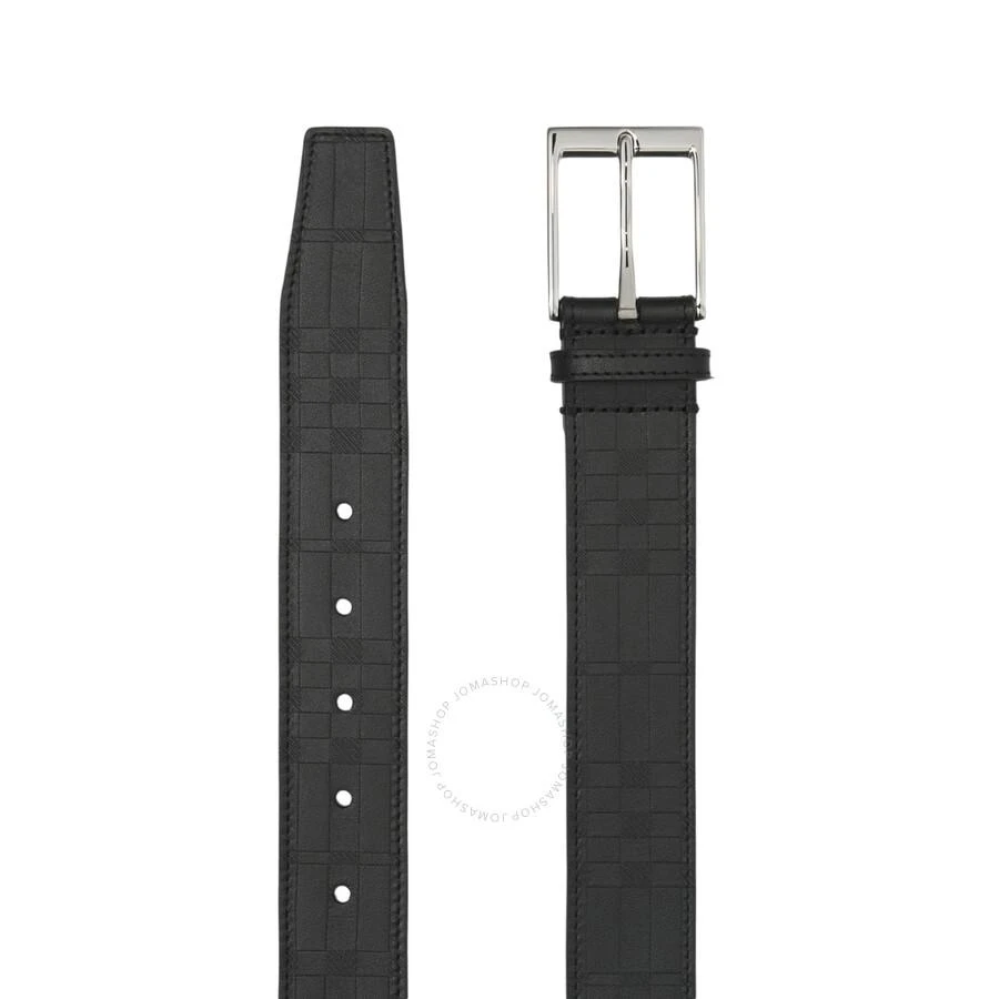 Burberry Embossed Check Leather Belt 3
