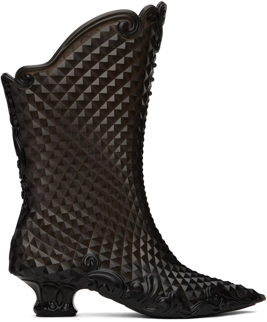Y/Project Black Melissa Edition Court Boots 1